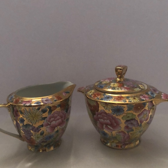 fifth avenue Other - Vintage fifth avenue hand painted/ gold guilded